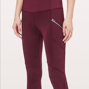 Lululemon fleece lined leggings